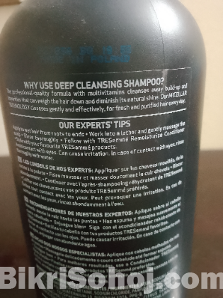TRESemme deep cleansing shampoo